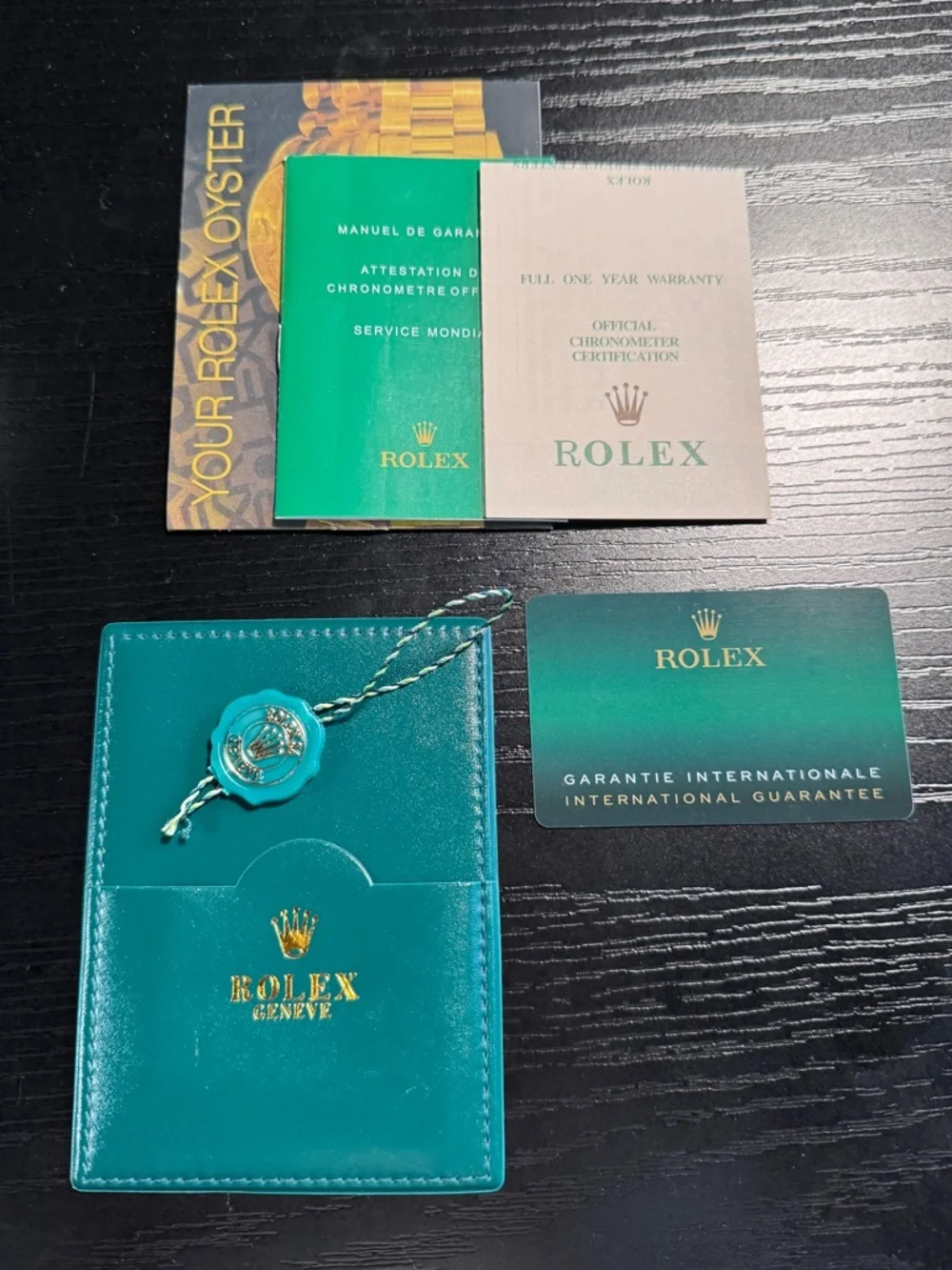 Rolex Black and Silver Yacht-Master Stainless Steel Watch - Picture 9 of 9